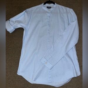 Zara men’s blue shirt